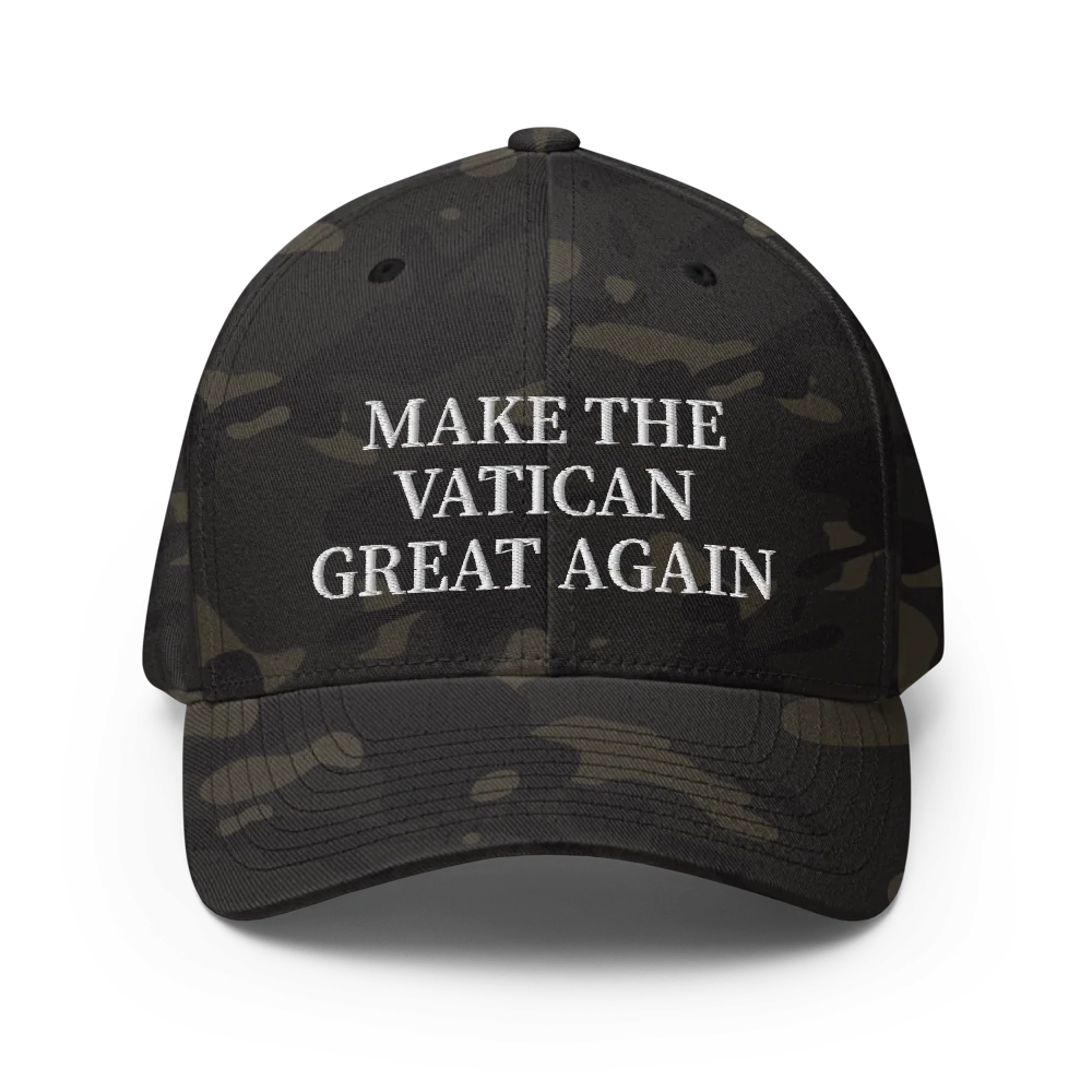 "Make the Vatican Great Again" Athletic Fit Hat